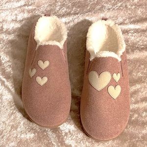 Spenco pink orthotic slippers